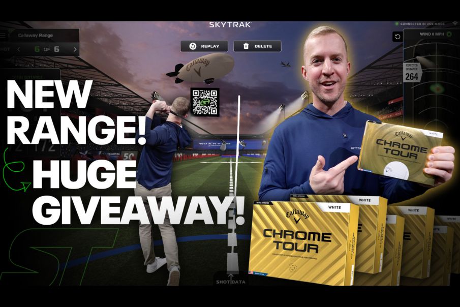 Win a Year’s Supply of Callaway Chrome Tour Golf Balls with SKYTRAK