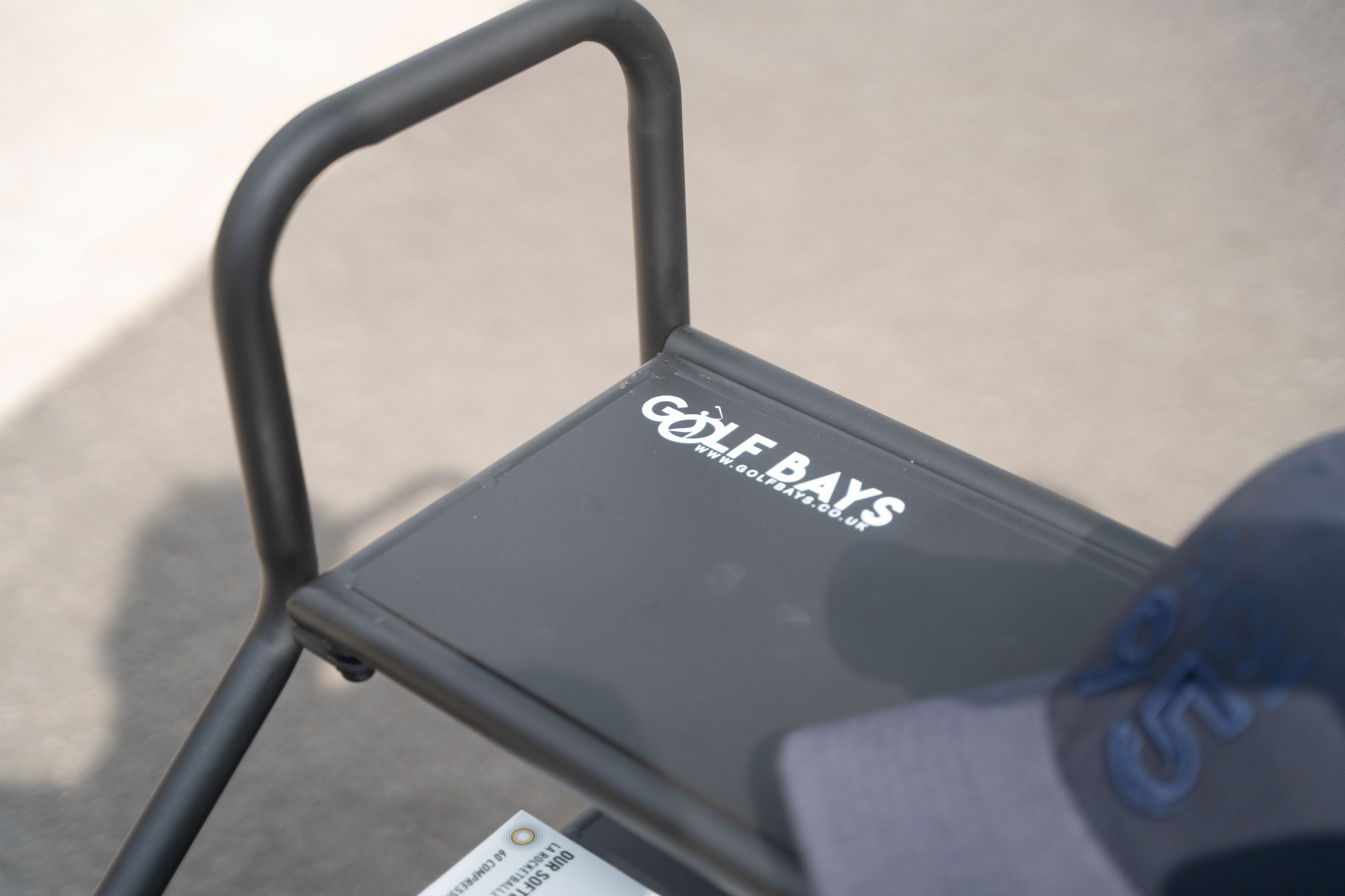 GolfBays Dual Bag Display Storage Organizer