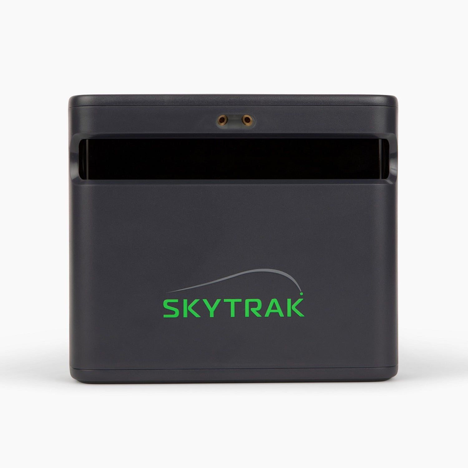 SKYTRAK MAX launch monitor with dual doppler radar technology charcoal grey finish