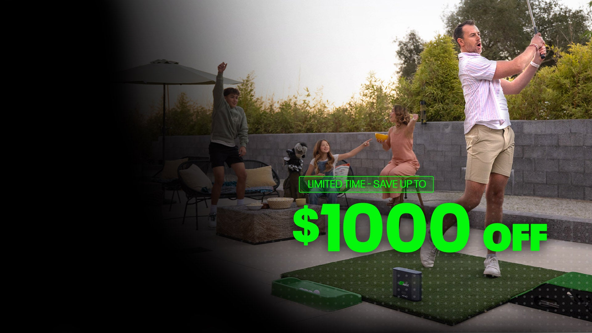 Give the ultimate golf gift this Father's Day with SKYTRAK. Shop our exclusive Father’s Day sale and save up to $1,000 on elite golf launch monitors and simulator packages. Transform his game with tour-caliber data and realistic course play, now with dedicated support for golfers.