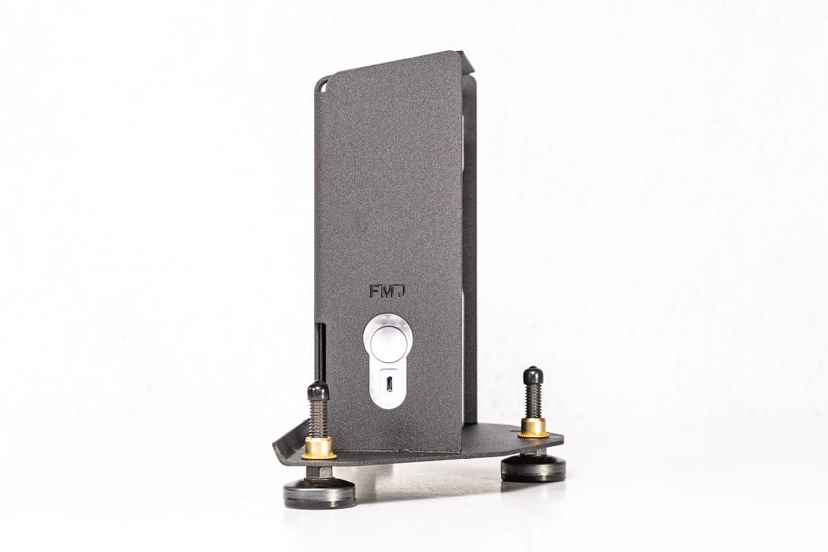 Side view of the SKYTRAK metal protective case